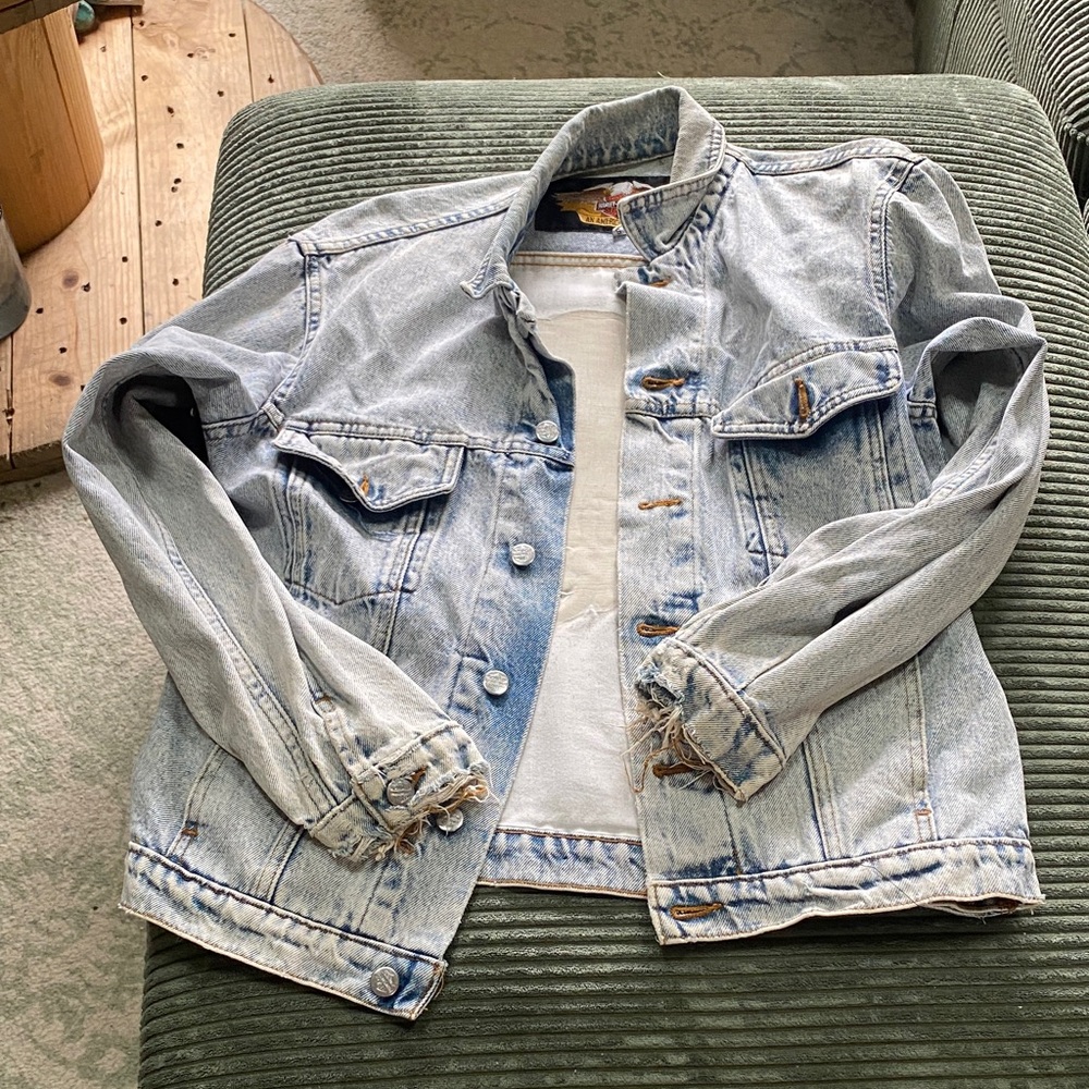 Harley-Davidson Light Blue Jean Jacket